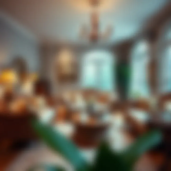 Elegant used wicker furniture set in a cozy living room