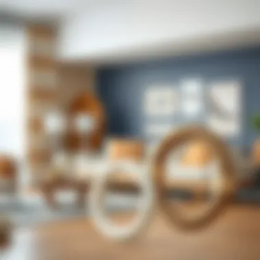 Variety of materials used in curtain rings with clips