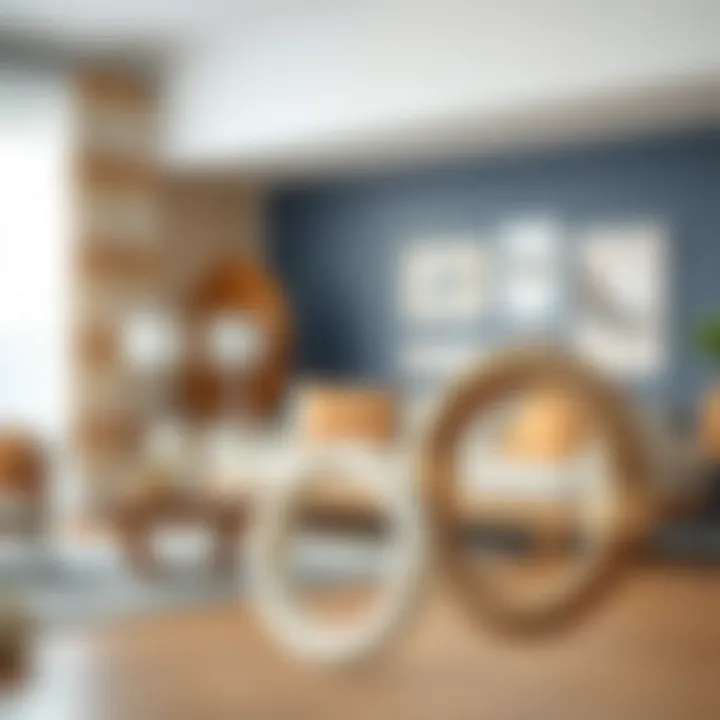 Variety of materials used in curtain rings with clips