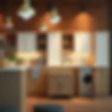 Variety of rolling kitchen storage cabinets showcasing design options