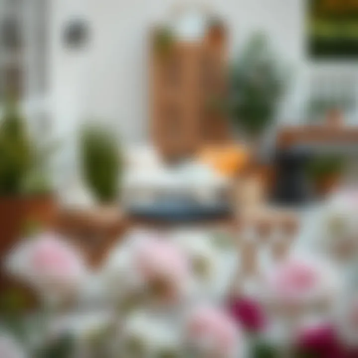 Compact foldable table set for outdoor dining