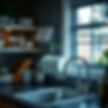 Installation tips for an over the sink dish rack tailored for tall faucets