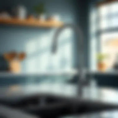 Installing a Modern High Pressure Kitchen Faucet Installation of a modern kitchen faucet