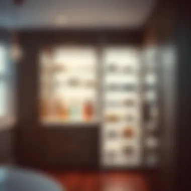 Modern pantry cabinet with integrated lighting showcasing organized storage solutions.