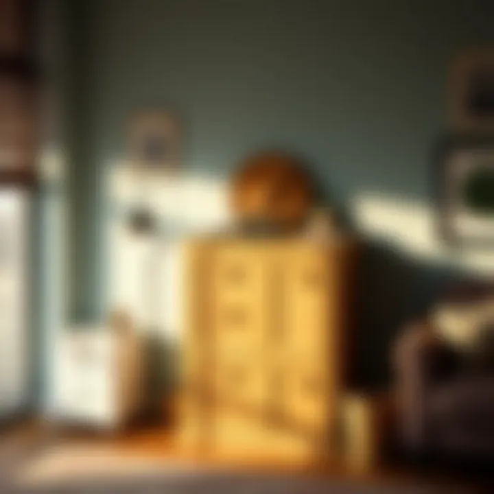 DIY file cabinet project showcasing creativity and functionality