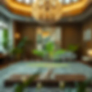 Ecological balance illustrated in a diagram showing flora and fauna interactions on an island