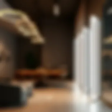 Diverse Styles of Long LED Lights for Interiors Showcasing various styles of long LED lights for interior spaces