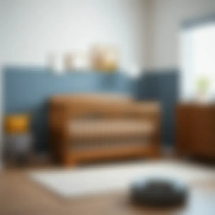 Modern Aesthetics with Delta Furnishings Modern nursery decor with Delta furnishings