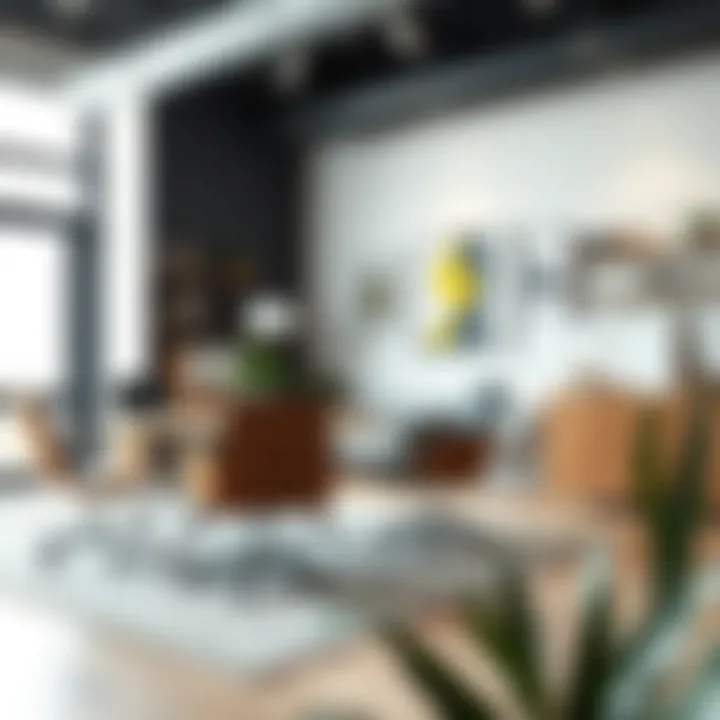 Budget-Friendly Office: Function Meets Style Smartly furnished office with budget-friendly options