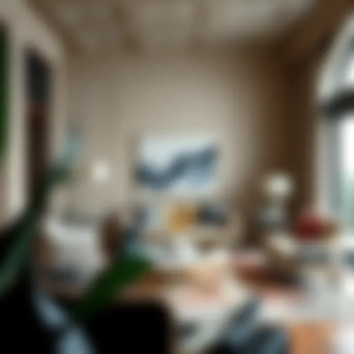 A Chic Living Space with Affordable Elegance Stylish living room featuring discounted furniture