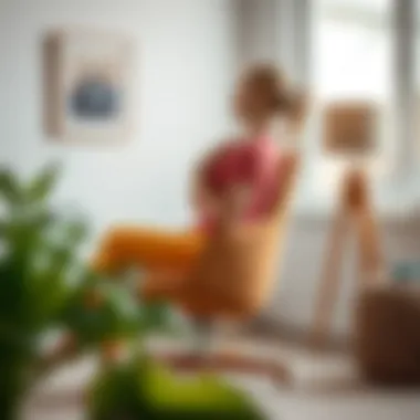 Ergonomic chair design promoting spinal alignment