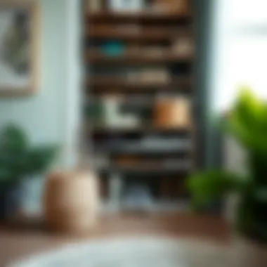 Efficient Shoe Storage Solution Compact shoe storage solution in small apartment