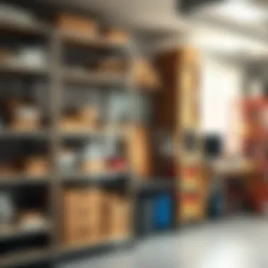 Diverse Shelving Rack Styles for Garages A variety of shelving rack styles for garage use