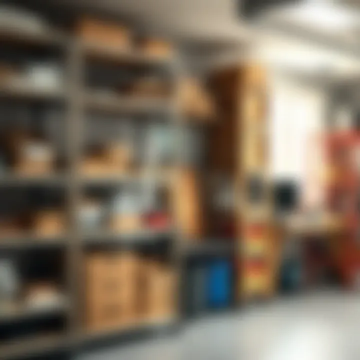 Diverse Shelving Rack Styles for Garages A variety of shelving rack styles for garage use