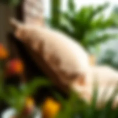 Maintenance tips for patio cushions featuring Velcro