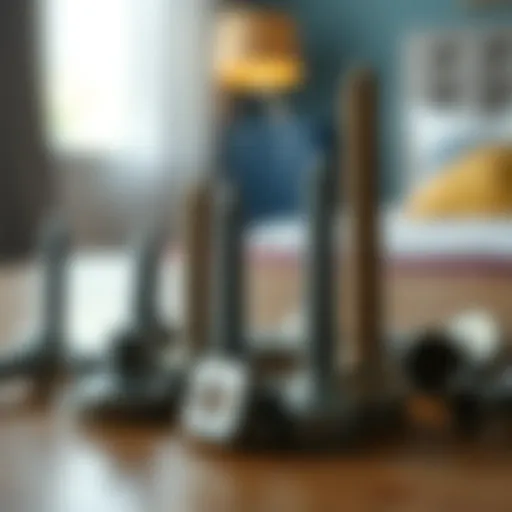 Types of Replacement Screws Different types of replacement screws for bed frames