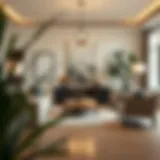 Elegant Rest Haven furniture in a modern living room setting