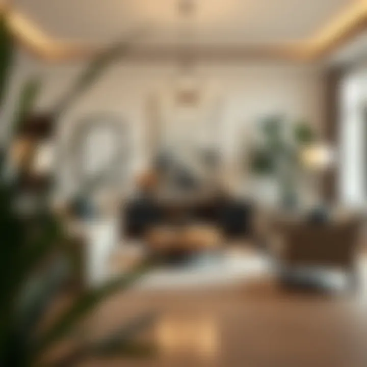 Elegant Rest Haven furniture in a modern living room setting