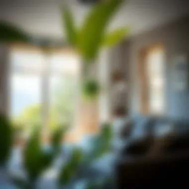 Energy Efficiency in Sustainable Homes Energy-efficient roll up solar shades in a sustainable home