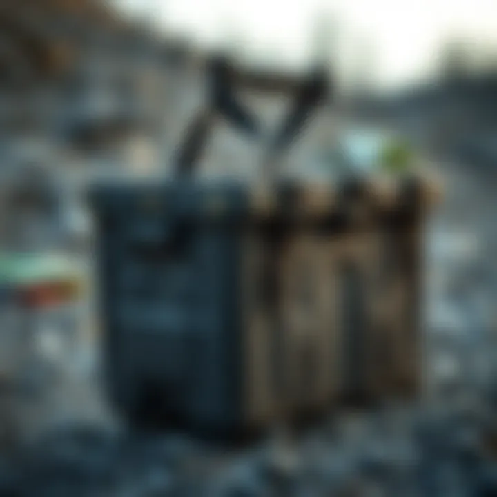 Durable tote showcasing intricate design features