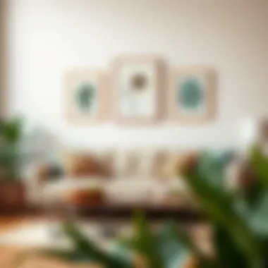 Personalized Wall Art for New Home A personalized wall art piece that reflects the homeowner's style