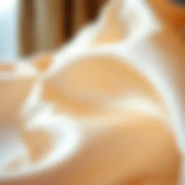 Close-up of silk fabric highlighting its texture and sheen