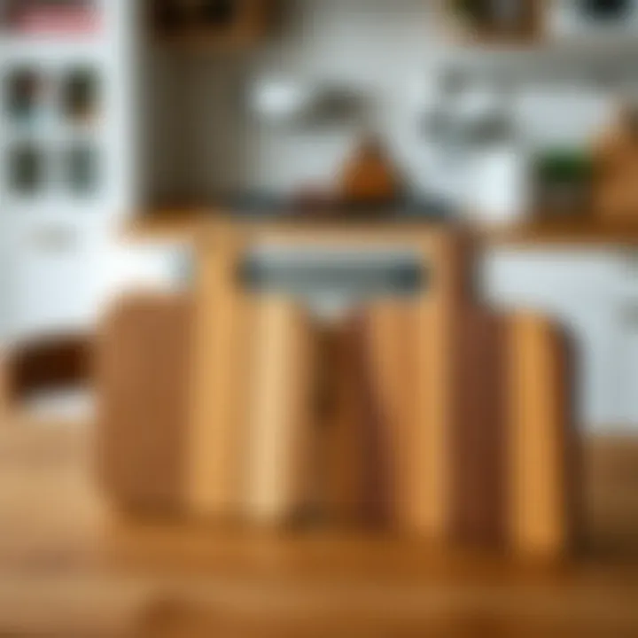 Comparison of soft wood cutting boards and hard wood boards