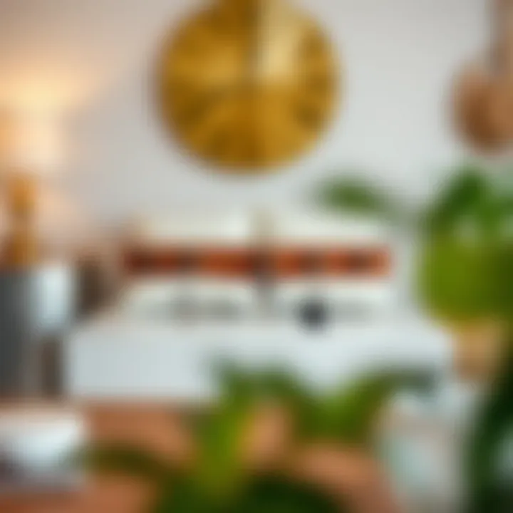 Sophisticated Wooden Key Rack Design Elegant wooden key rack showcasing minimalistic design