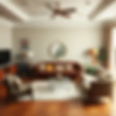 Eclectic Living Room Design Eclectic living room with a blend of vintage and contemporary pieces