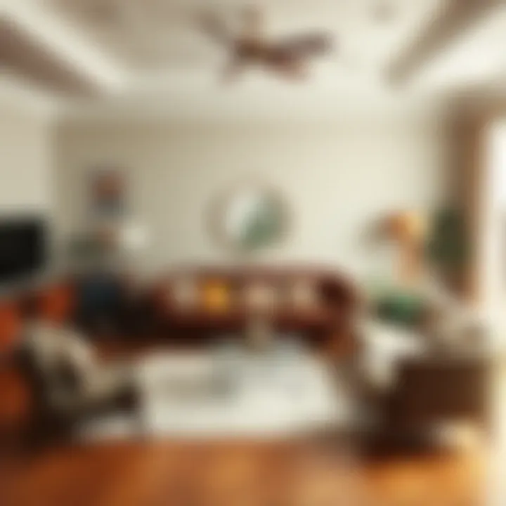 Eclectic Living Room Design Eclectic living room with a blend of vintage and contemporary pieces