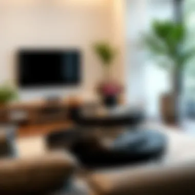 Versatility of Black Tiered Coffee Tables in Decor Black tiered coffee table integrated into contemporary decor