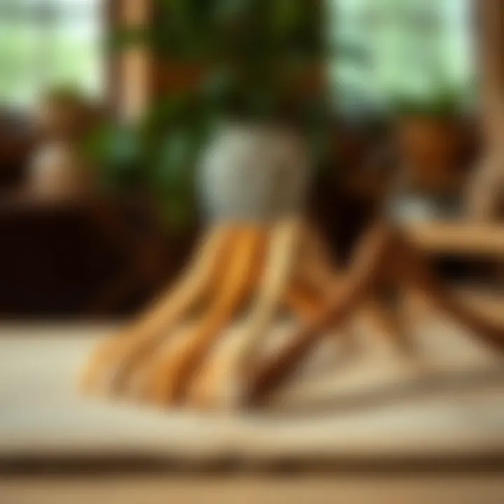 Sustainable sourcing of wood for hangers