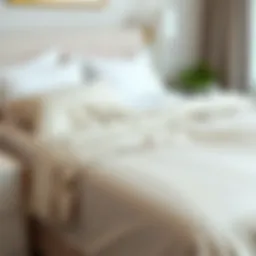 A luxurious extra deep twin XL fitted sheet on a neatly made bed showcasing its snug fit and elegant design.