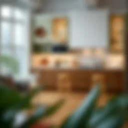 Contemporary barstool design in a chic kitchen