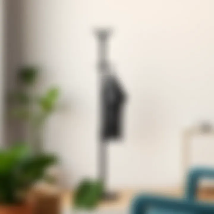 Sleek Metal Coat Rack for Contemporary Spaces Minimalist metal coat rack with contemporary design