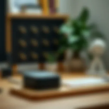 Various types of desk risers displayed for selection