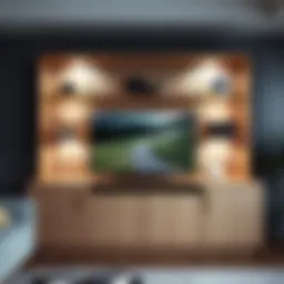 The Versatility of Media Console Cabinets with Glass Doors Introduction