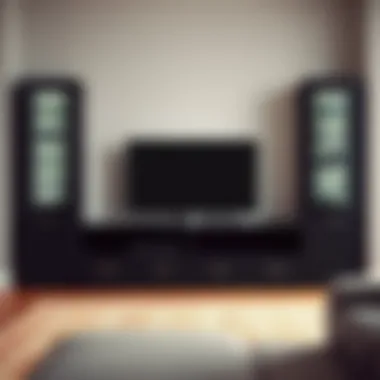 Notable The Versatility of Media Console Cabinets with Glass Doors