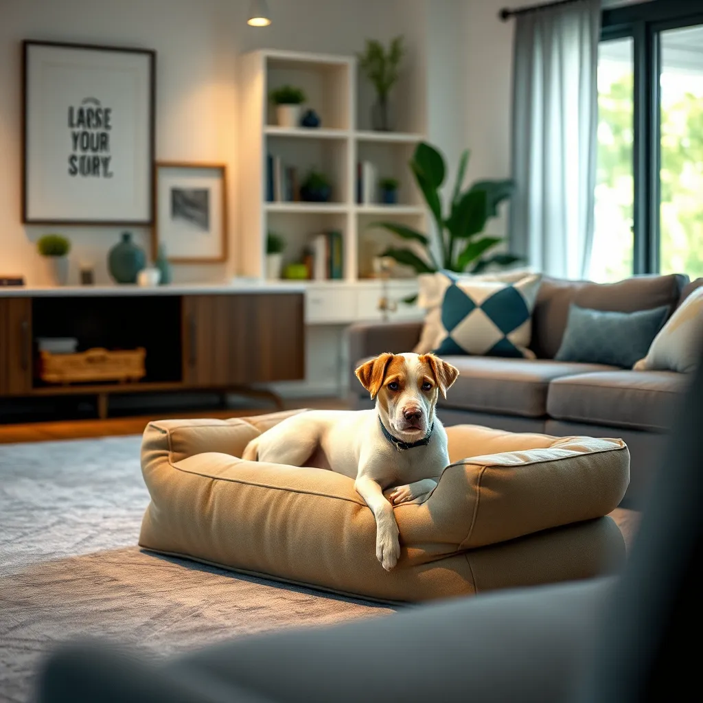 View of Elevating Canine Comfort Through Thoughtful Dog Furniture