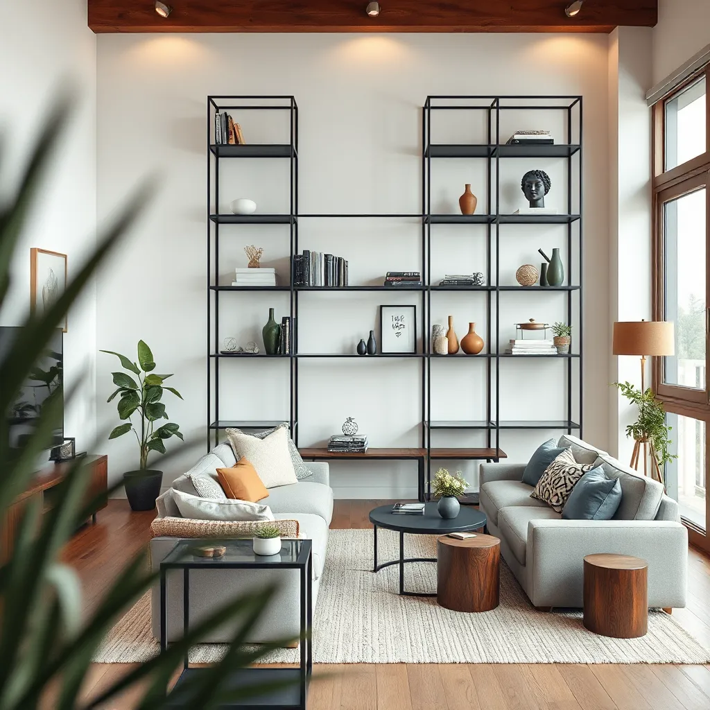 Stackable Steel Shelves: Stylish Storage Solutions