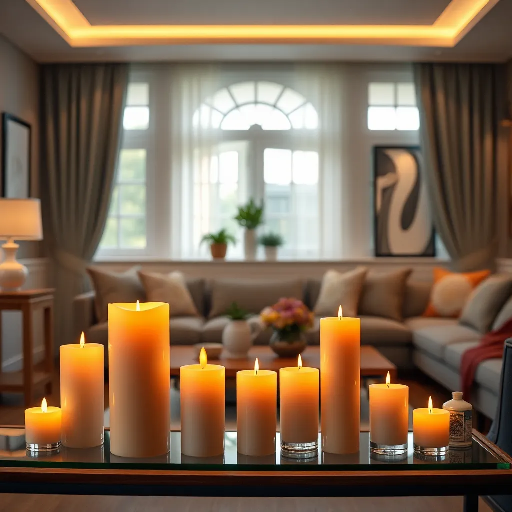 The Allure of LED Flameless Candles in Decor
