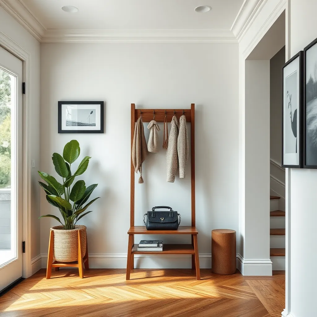 Hall Trees with Hanging Rod: Functional Entryway Furniture